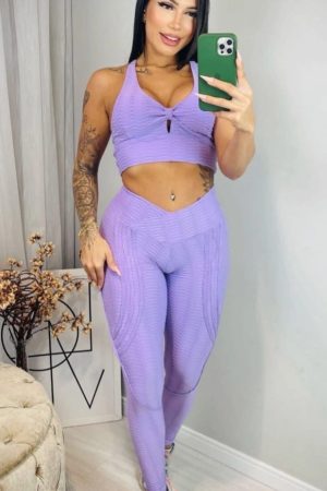 Set Textura Lavanda