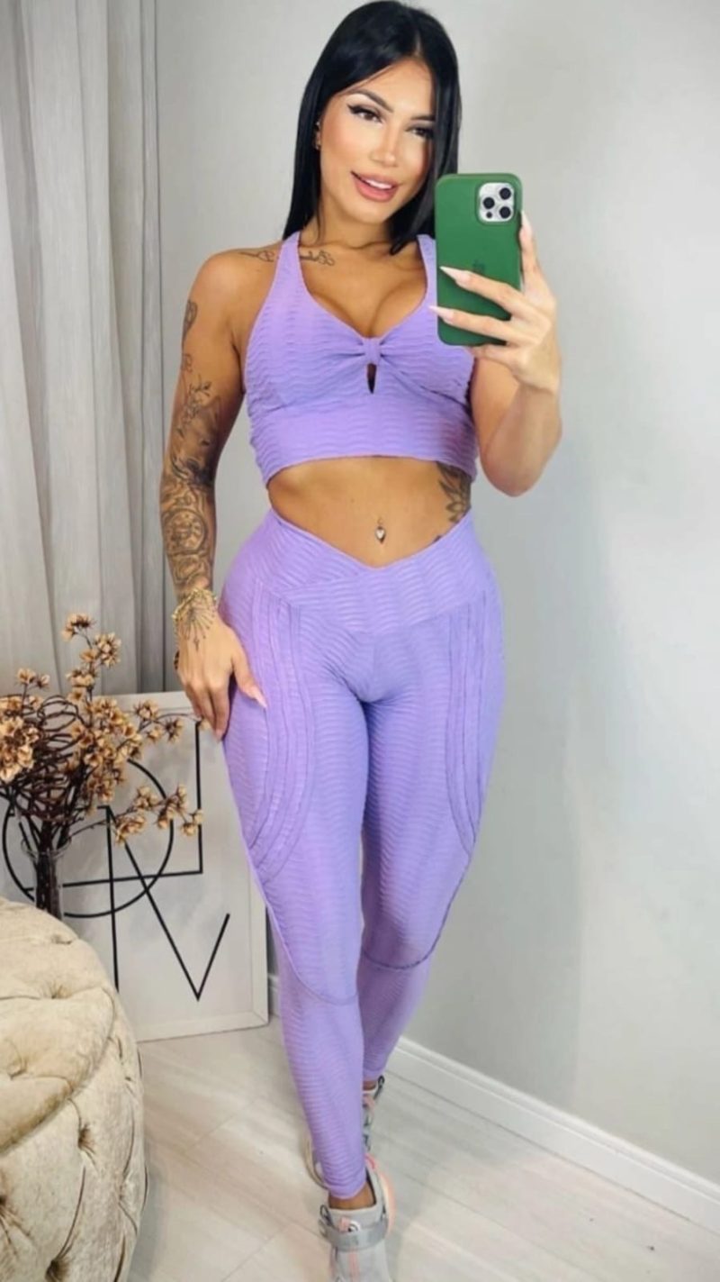 Set Textura Lavanda