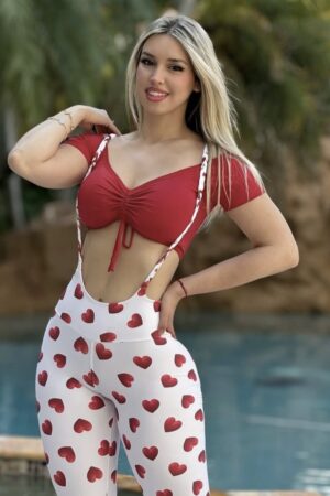 Enterizo Red Heart
