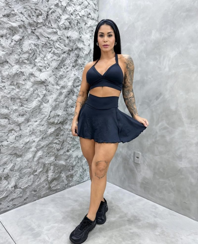 Falda short Dark Love